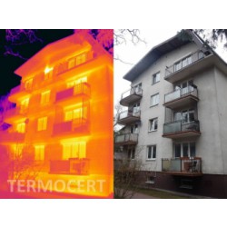 Badania termowizyjne elewacji budynków
